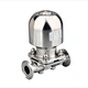 Aseptic diaphragm valve ASME BPE, 316L Stainless Steel